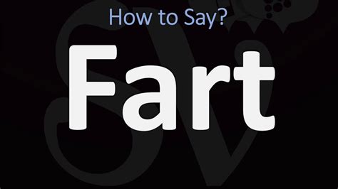 fart englisch|british word for fart.